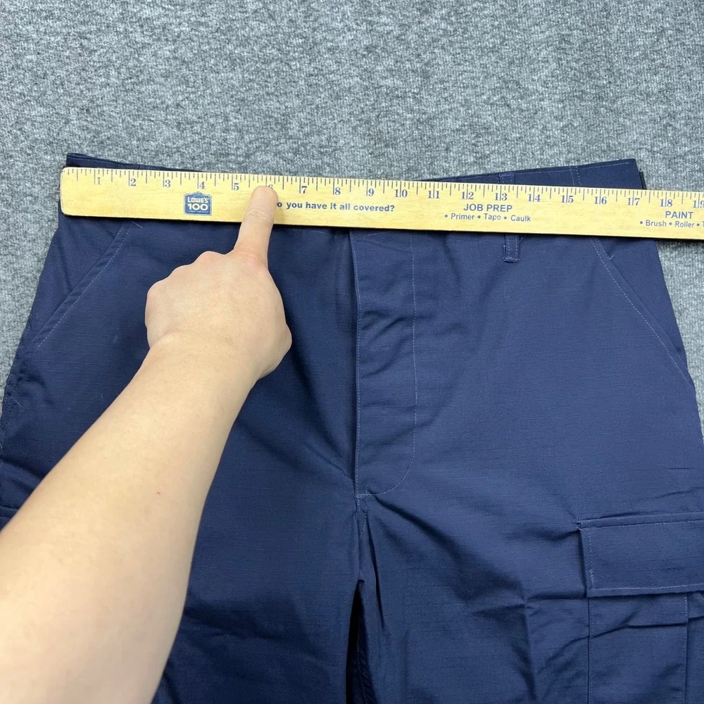 Propper Combat Trousers Mens Medium Regular Navy Blue 34x32 Cargo Ripstop Pants‎